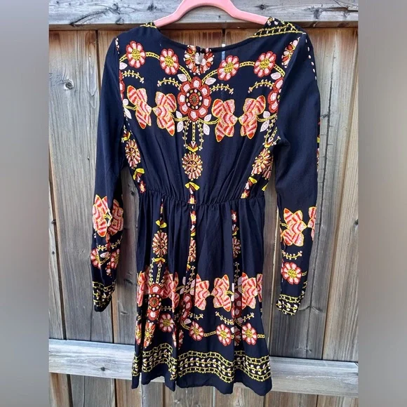 Floral BOHO whimsical Dress. Festival, Cute - Picture 2 of 7